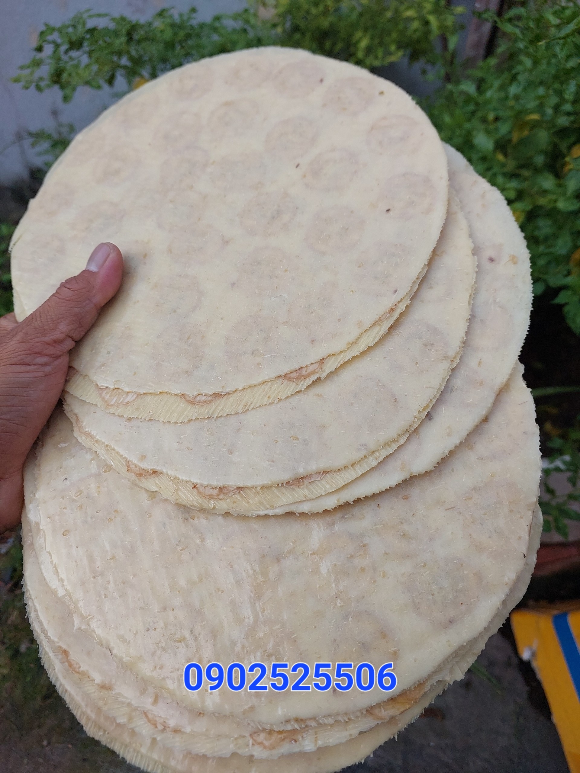 bánh tráng chuối